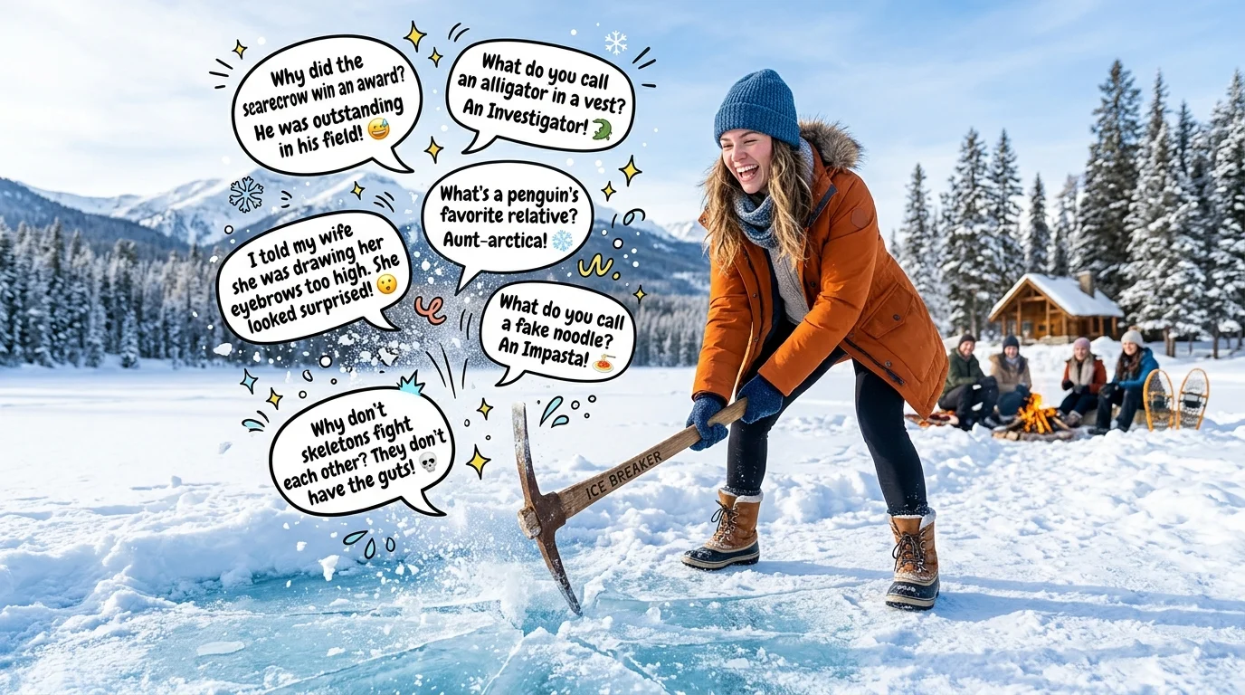 Breaking The Ice Jokes One Liners