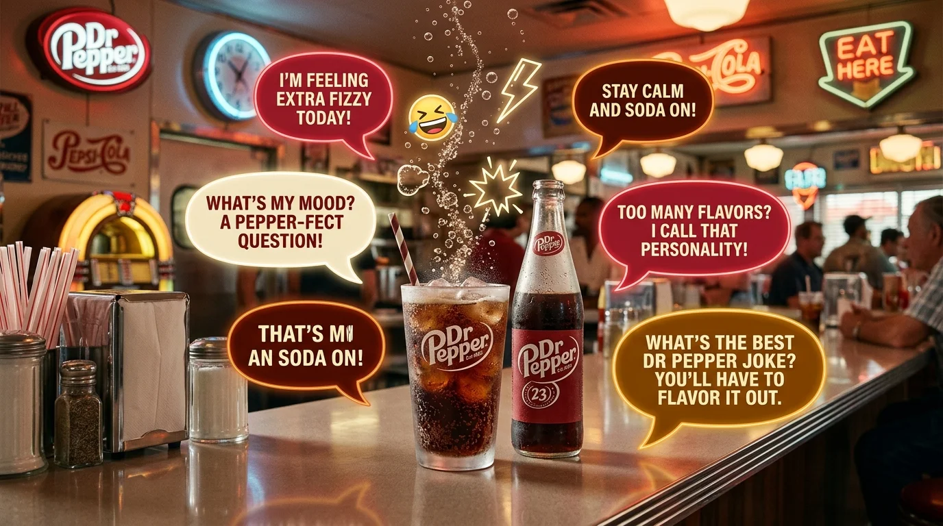 Dr Pepper One-Liner Jokes