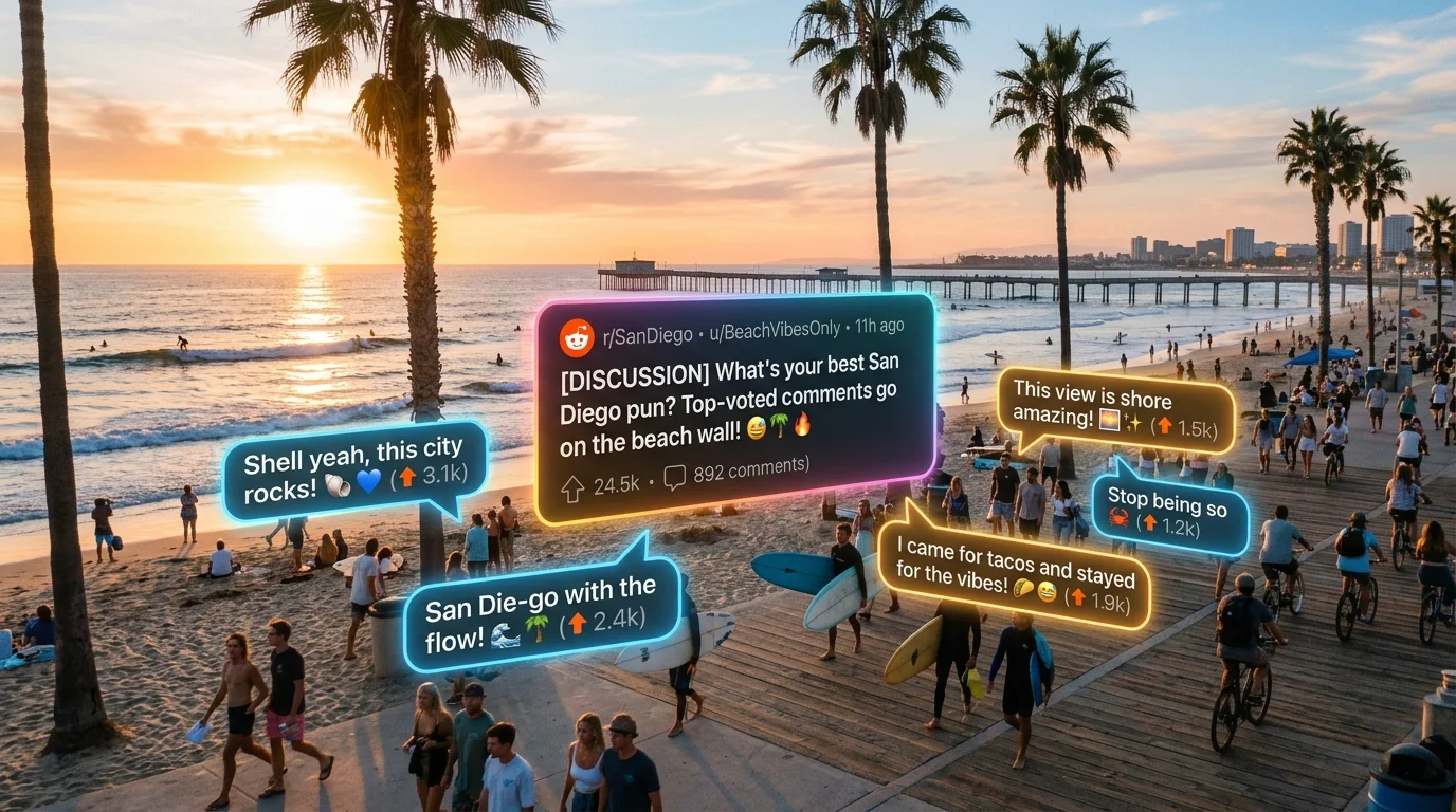 San Diego One-Liner Puns