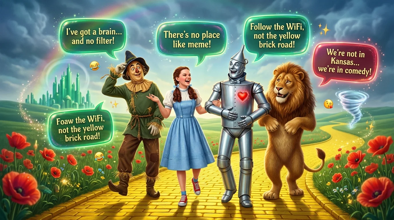 Wizard of Oz One-Liner Jokes