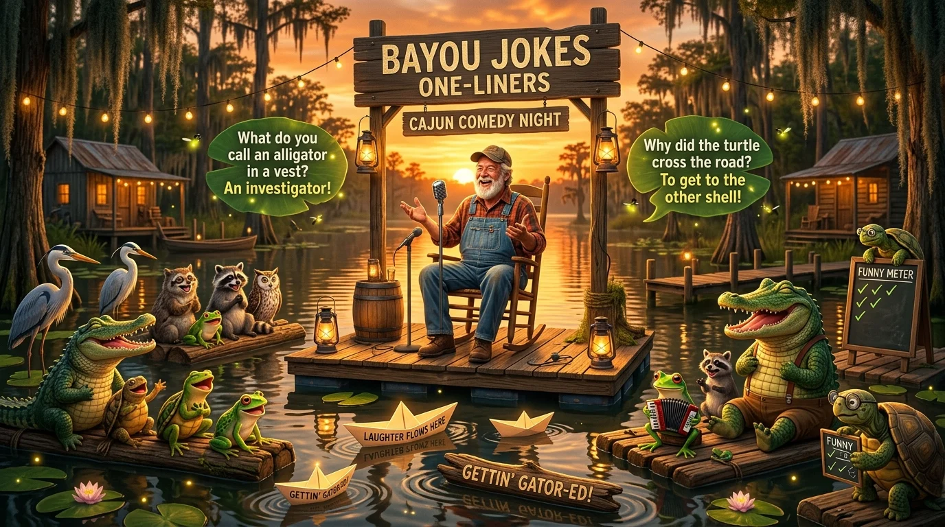 Bayou One-Liner Jokes