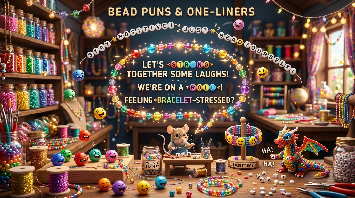Bead Puns One-Liners