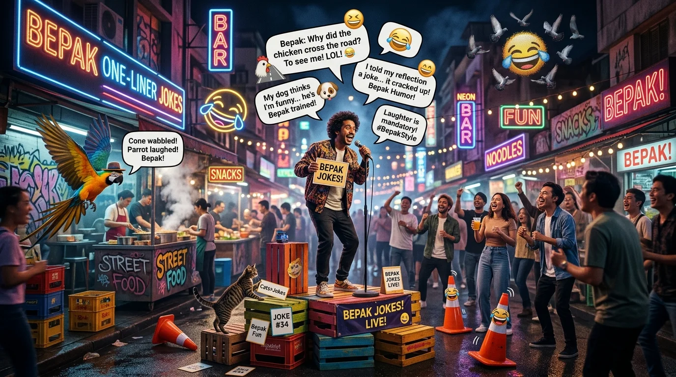 Bepak One-Liner Jokes