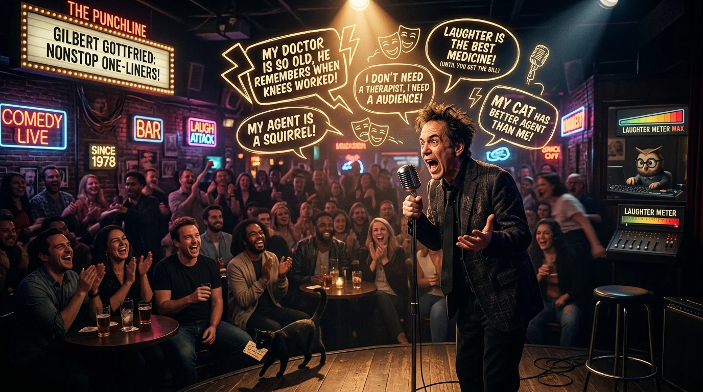 Gilbert Gottfried One Liners
