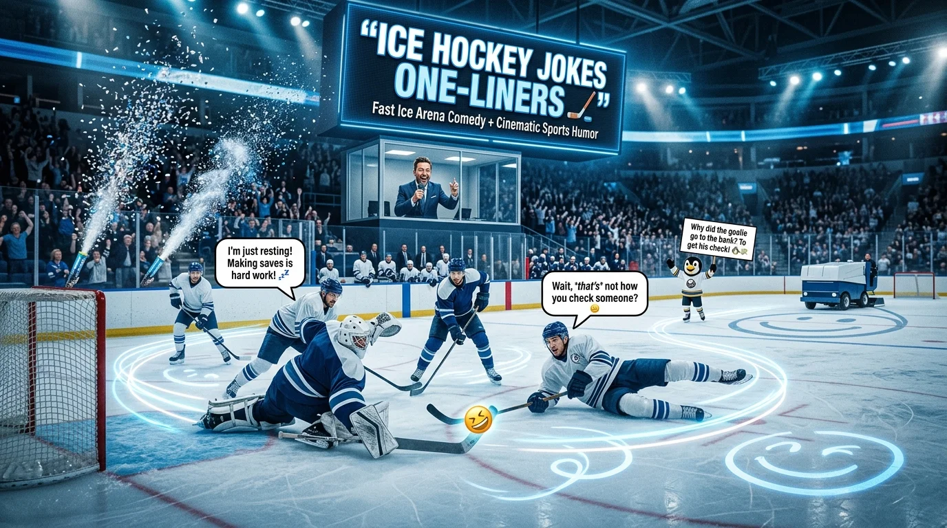 Ice Hockey Jokes One Liners