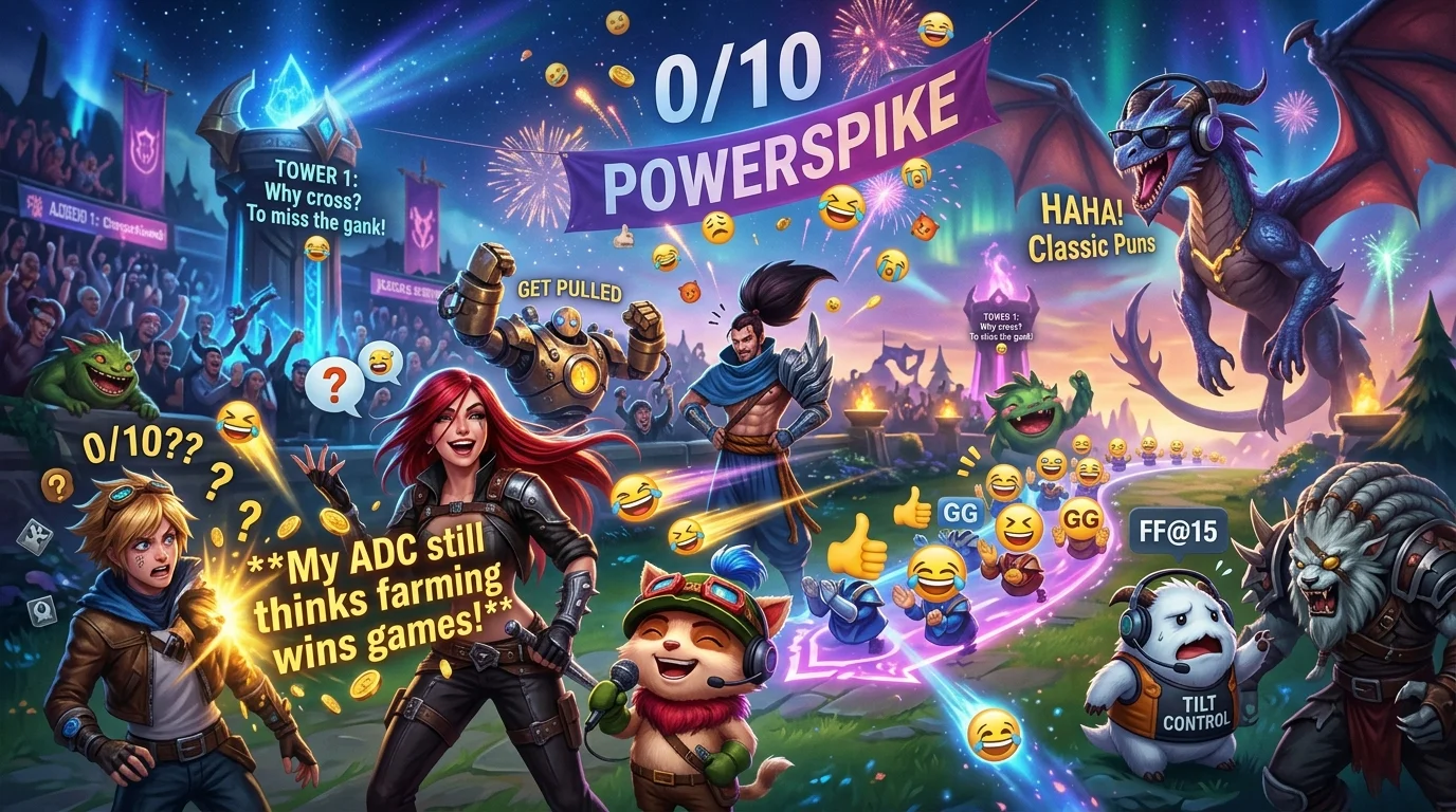League Of Legends One-Liner Jokes