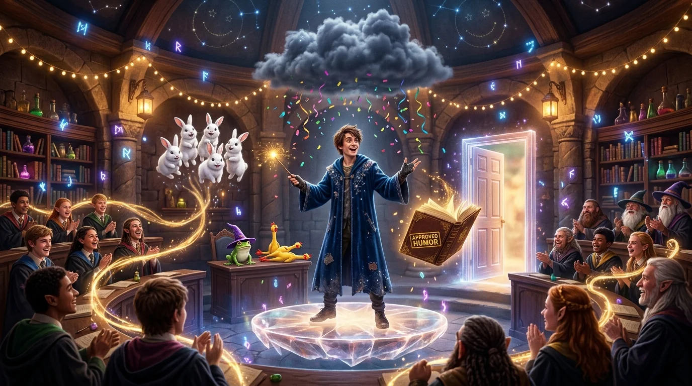 Magic One-Liner Jokes