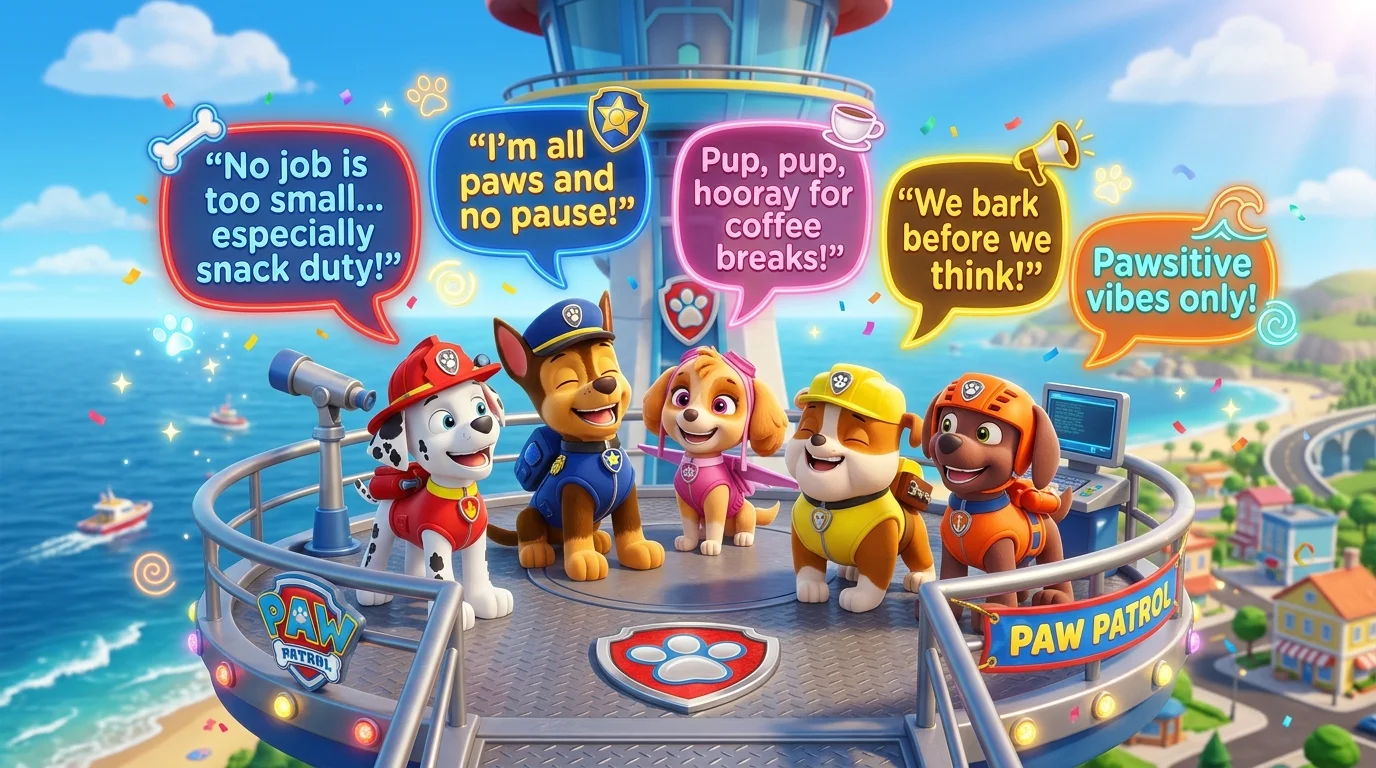 Paw Patrol One-Liner Jokes
