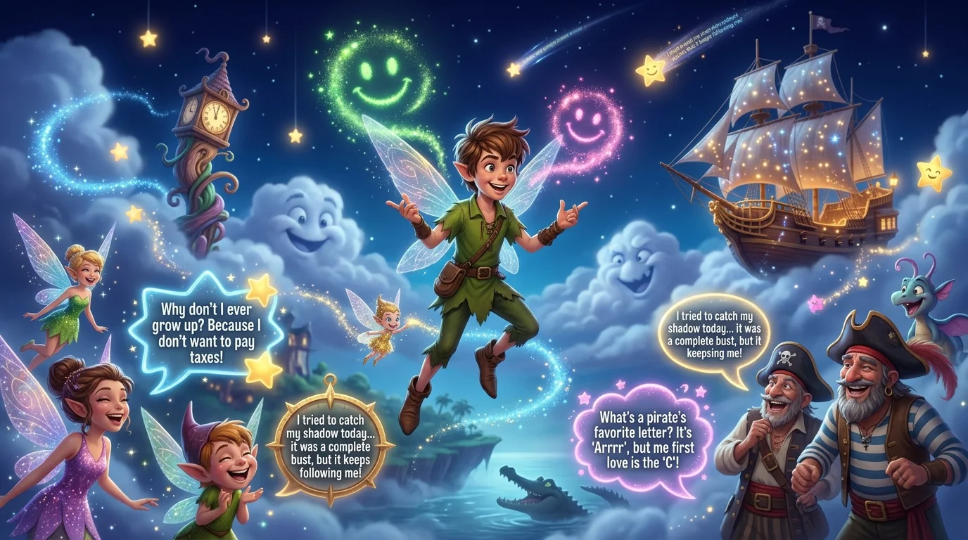 Peter Pan Jokes One Liners