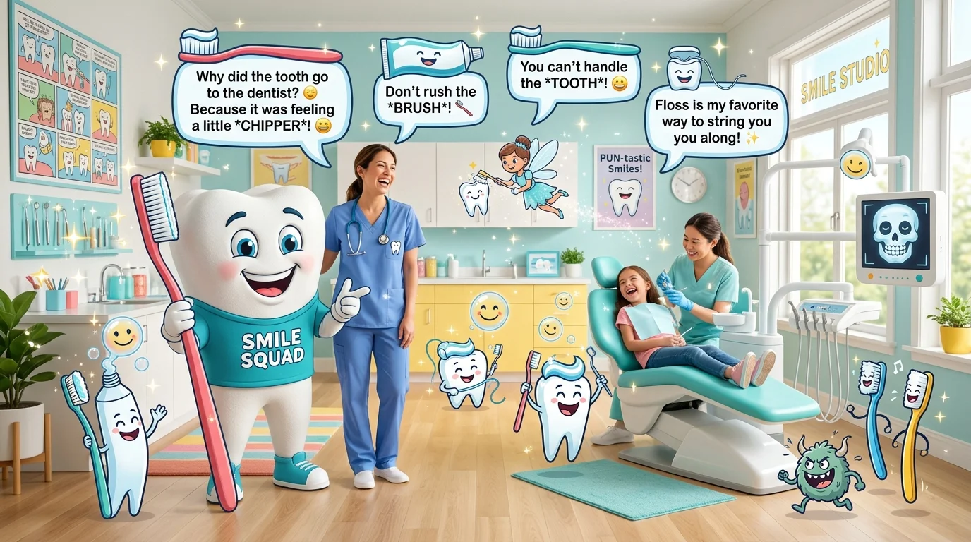 Short Dental Hygiene Puns
