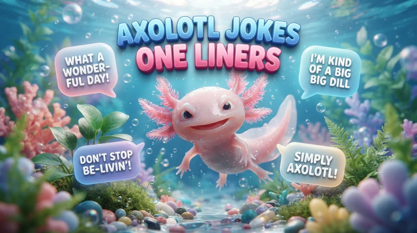 Axolotl Jokes One Liners