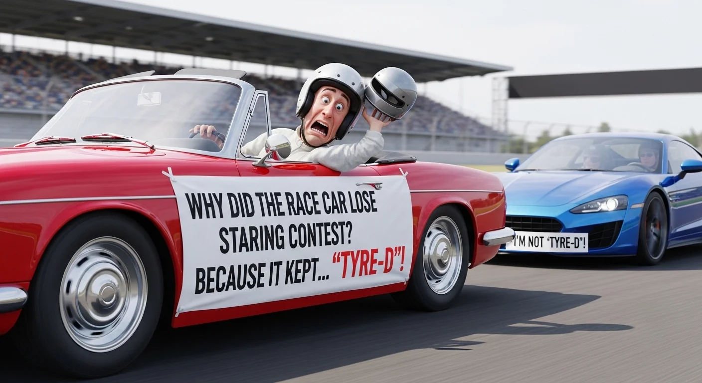 162+ Funny Car Race Jokes & Puns That’ll Make You Zoom With Laughter ...