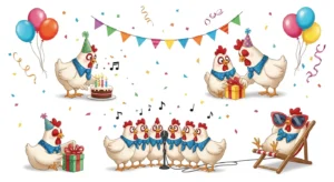 Chicken Birthday Puns