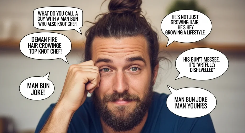 Man Bun Jokes