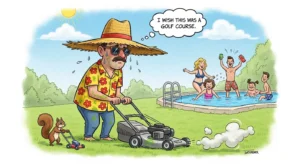 Mowing The Lawn Jokes