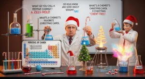 Christmas Chemistry Puns