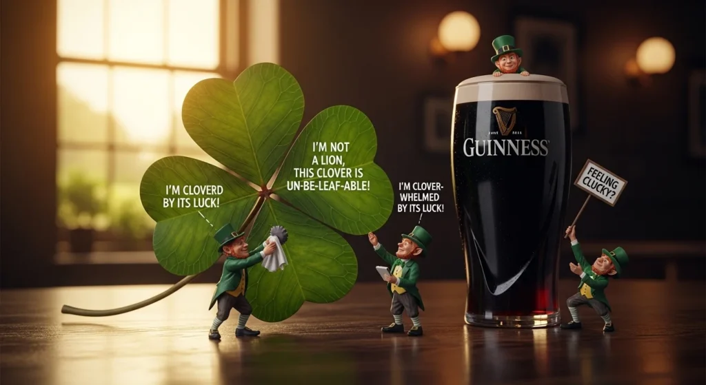 Four Leaf Clover Puns