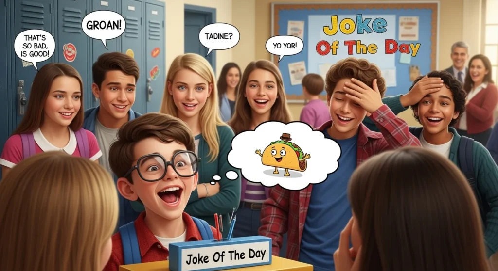 Middle School Jokes Of The Day